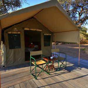 Soft adventure tours glamping