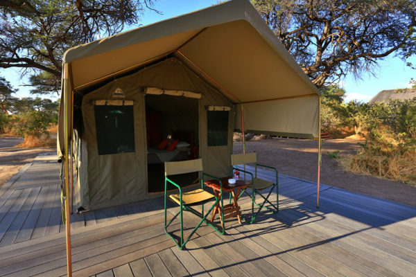 Soft adventure tours glamping